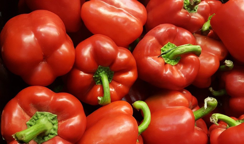 Immune Boosting Food red peppers