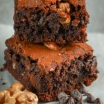 Homemade Chocolate Walnut Brownies